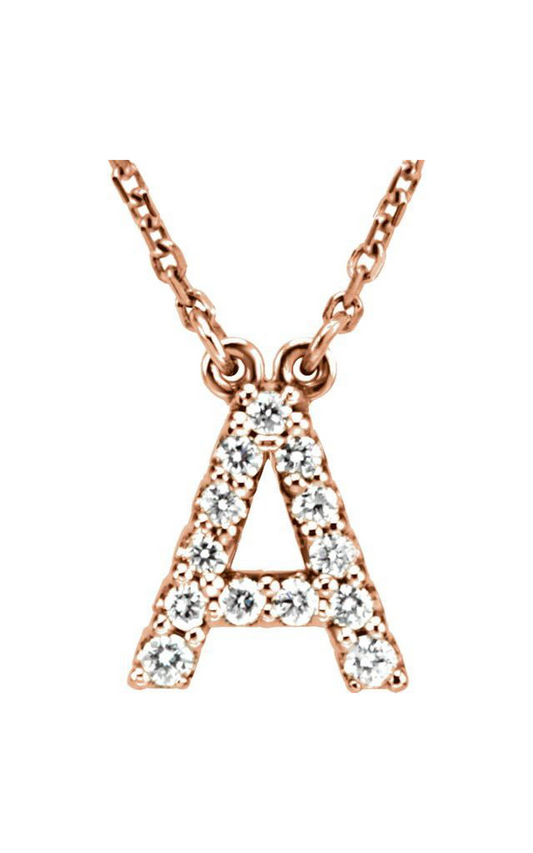 14K Rose Gold Simbolo Necklace