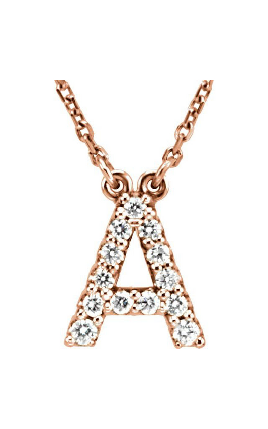14K Rose Gold Simbolo Necklace
