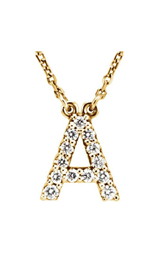 14K Yellow Gold Simbolo Necklace