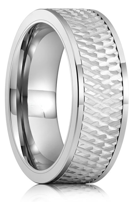 8MM Men's Wedding Band