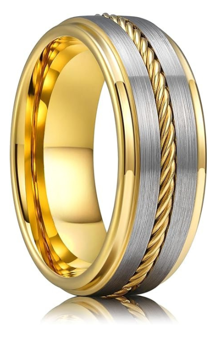 8MM Men's Wedding Band