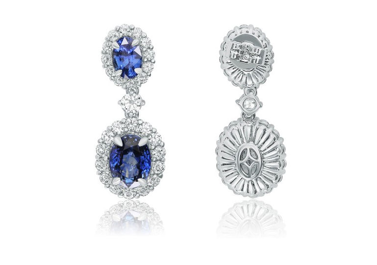 Roman and Jules Sapphire Earrings