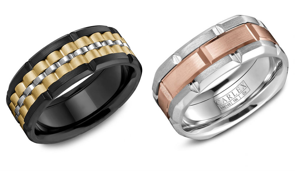 Carlex Sport Collection Wedding Bands