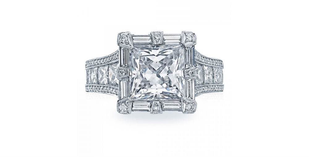 Tacori Princess-Cut RoyalT Engagement Ring