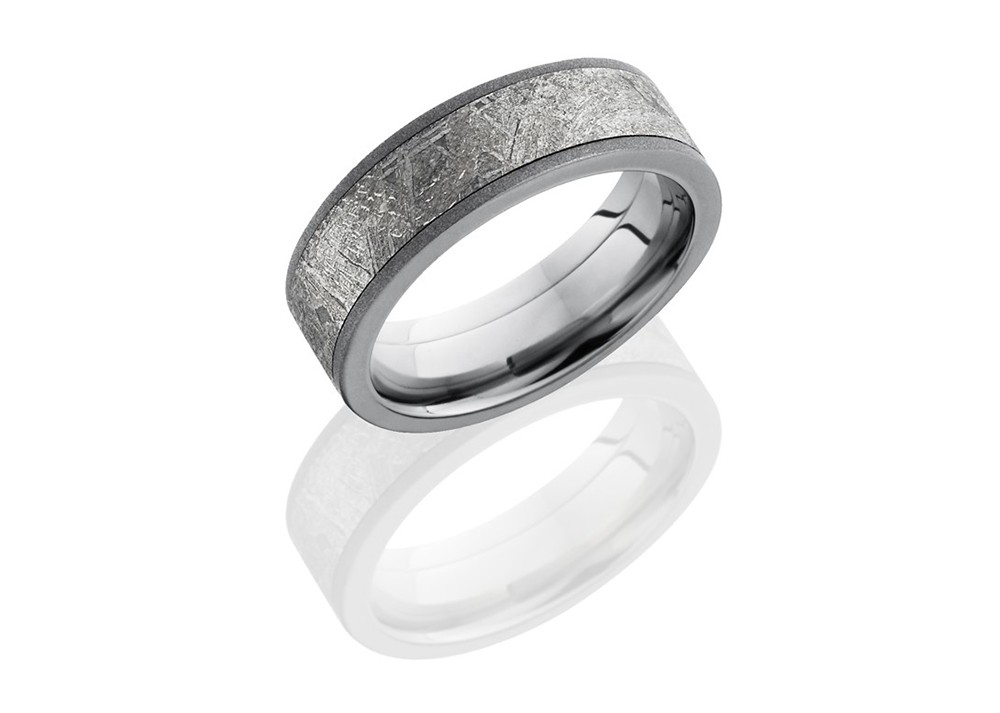 Lashbrook Meteorite Wedding Band