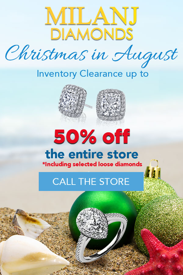 Christmas in August at Milanj Diamonds