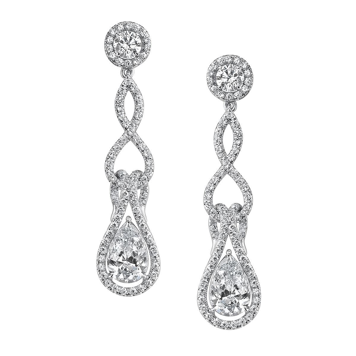 Milanj Diamonds Earrings JER016 Milanj Diamonds Earrings JER016