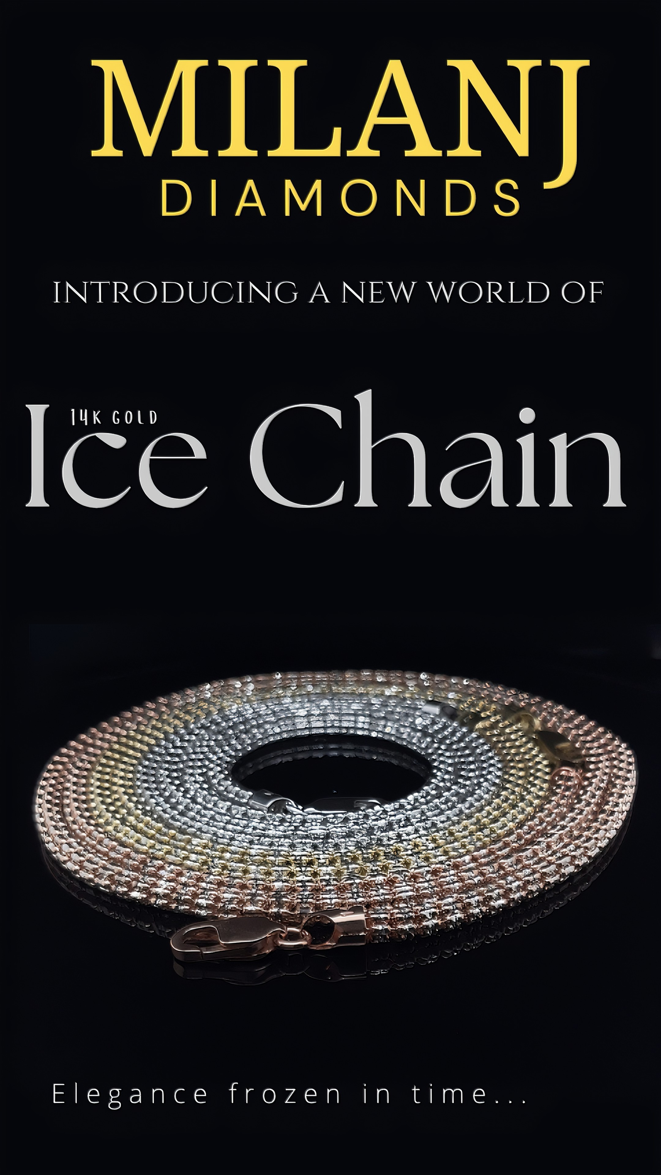 Gold Ice Chain