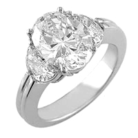 Oval shape diamond